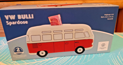 Volkswagen bulli spardose - vw,