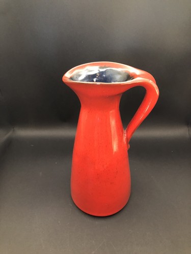 Schöne vintage vase - vintage, rot