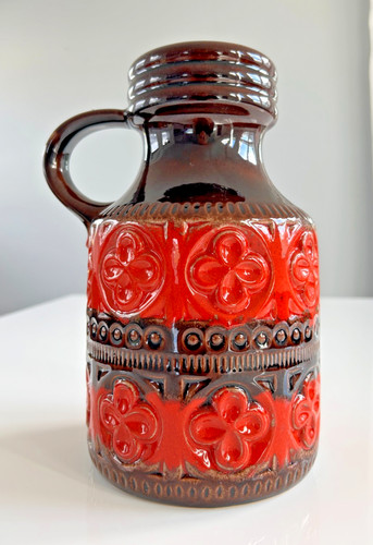 Scheurich vase 489 keramik - vase,