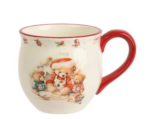 Tasse 9cm mit weihnachtsbären - 9cm,