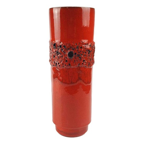 Rot blumenvase keramik - rot,