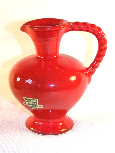 Allgäuer keramik vase 11 - keramik, h.