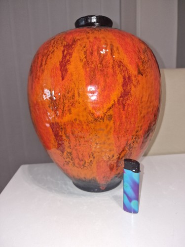 Fat lava vase 70er jahre - vase,