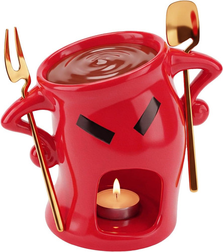 Schokofondue tasse set keramik - tasse,