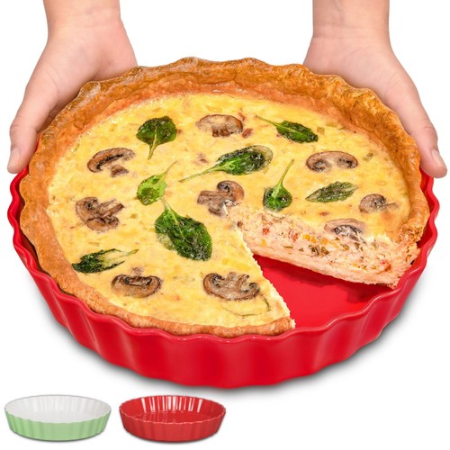 Tarteform keramik rot rund - tarteform,
