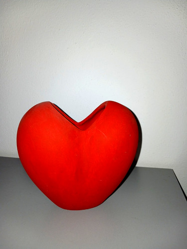 Hübsche herz blumenvase - herz,
